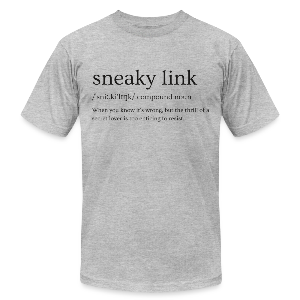 Sneaky Link Definition Unisex Jersey T-Shirt by Bella + Canvas